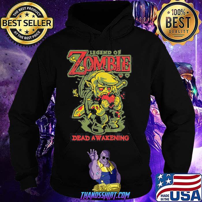 Top Dead Awakening Legend Of Zelda Inspired Action Rpg Horror Link Halloween Ganon Retro Game Gamer Shirt Thanosshirt