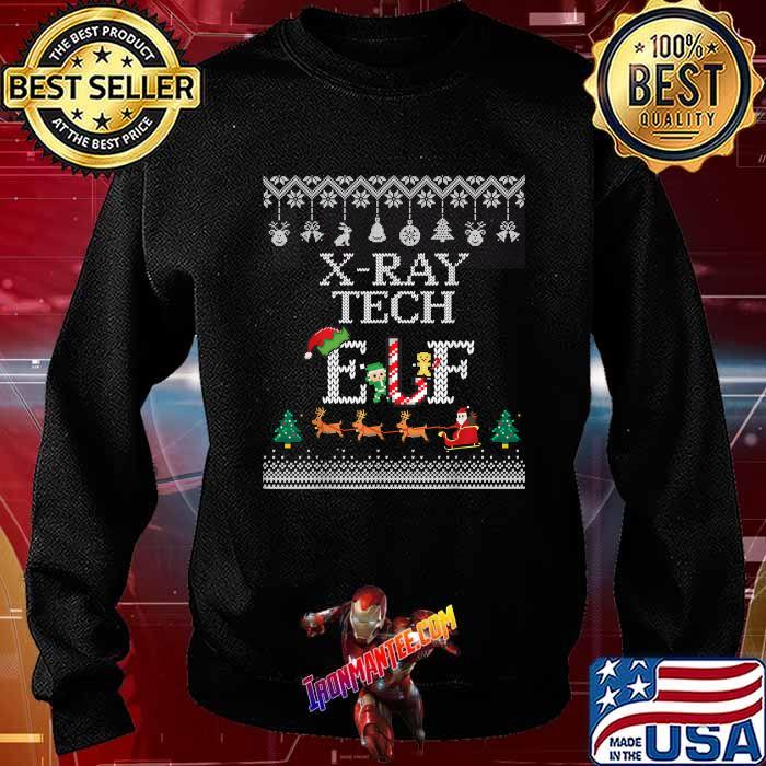 Ugly Christmas Xray Tech Elf 