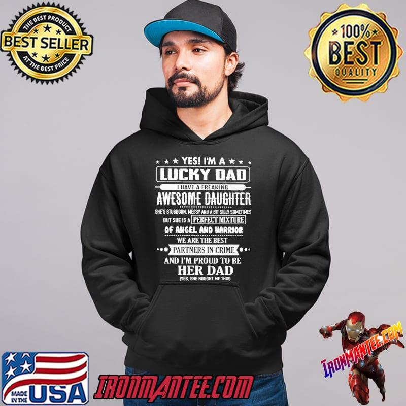 im a lucky dad shirt