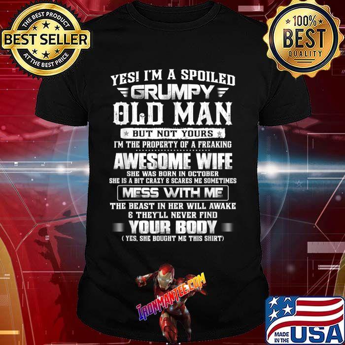 grumpy old man tshirt