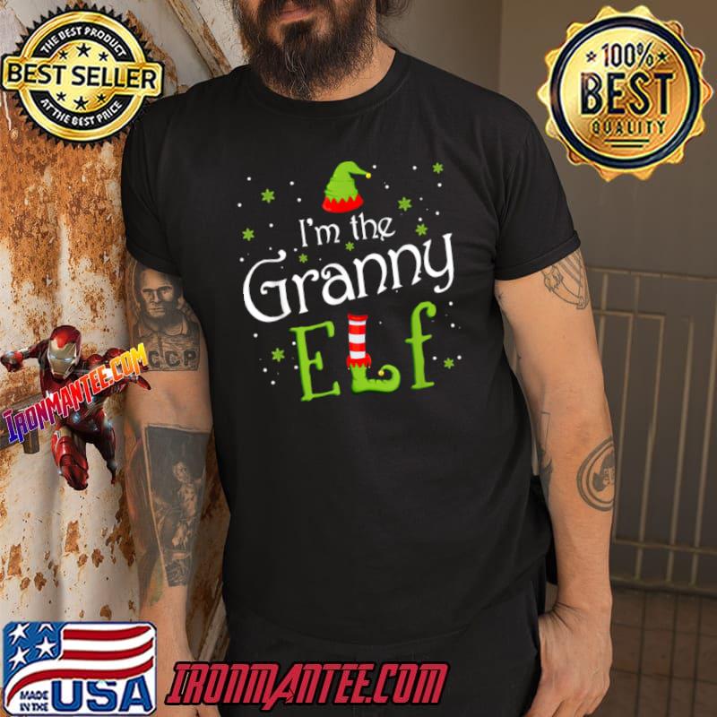 I'm The Granny Elf Shirt Xmas Matching 