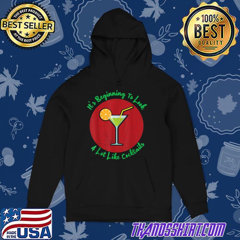 Like Cocktails Funny christmas T-Shirt 