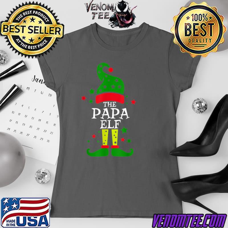 Mens The Papa Elf Family Matching 