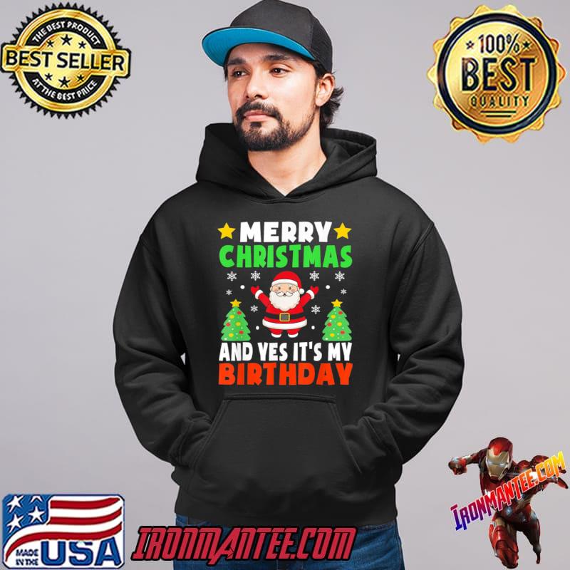 My Birthday Christmas Party Shirt 
