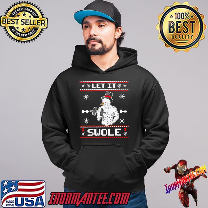 gym ugly christmas sweater