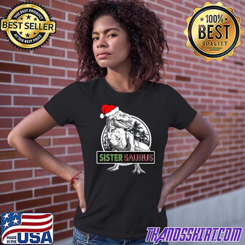 T shirt Dinosaur Christmas Pajamas 
