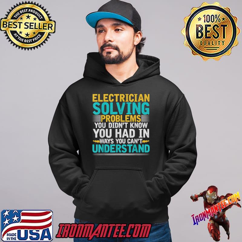 Electricity Electrical Worker Lineman Craftsman Electrician TShirt