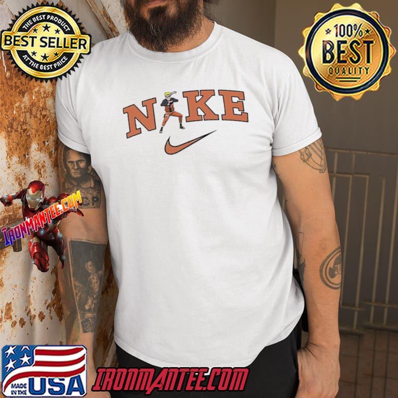 Vintage Nike Logo Anime Naruto Unisex T 
