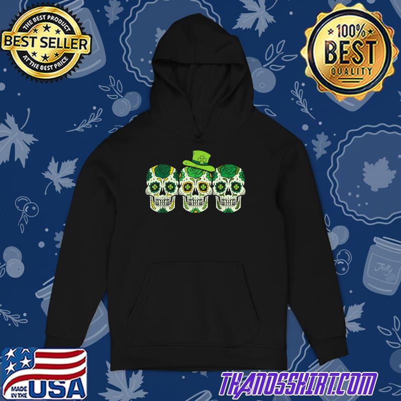Irish Sugar Skull Paddys St Patricks 