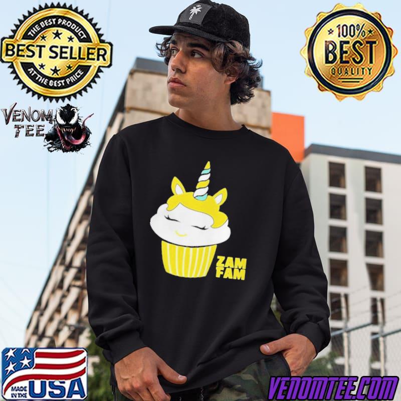 unicorn horn zamfam shirt 