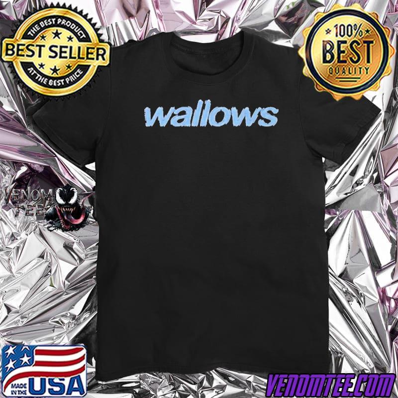 Wallows music merch textured type 
