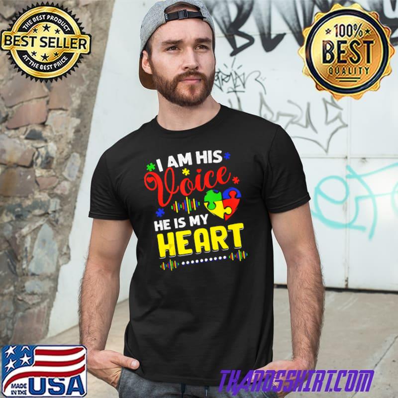 I Am His Voice He Is My Heart Autism 