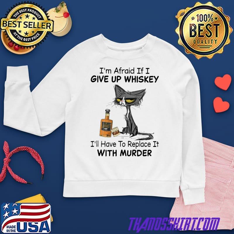 Replace It With Murder Cat Shirt 