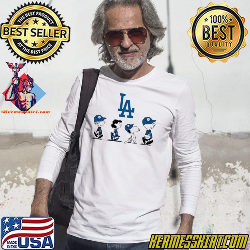 Peanuts snoopy walking dodgers shirt Hermesshirt Premium ™ LLC