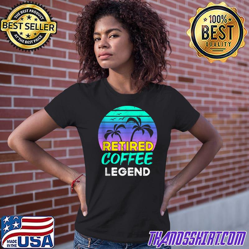 Retired Coffee Legend Retirement Retro 