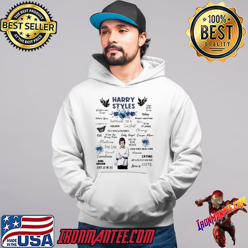 harry styles blue sweatshirt