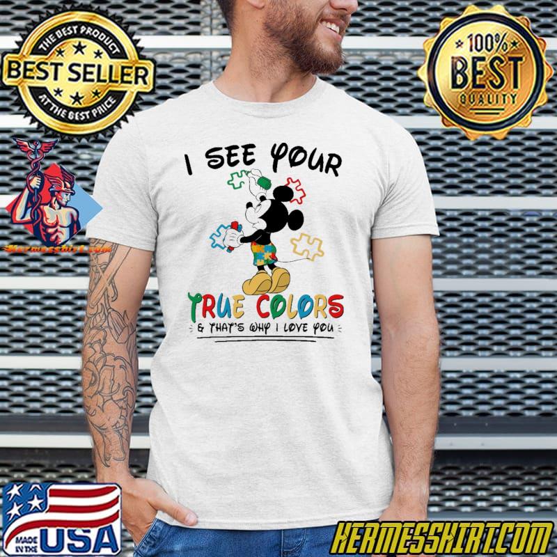 Mickey Autism Shirt 