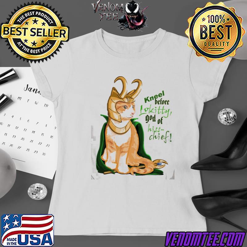 Hisschief Funny Loki Cat Shirt 