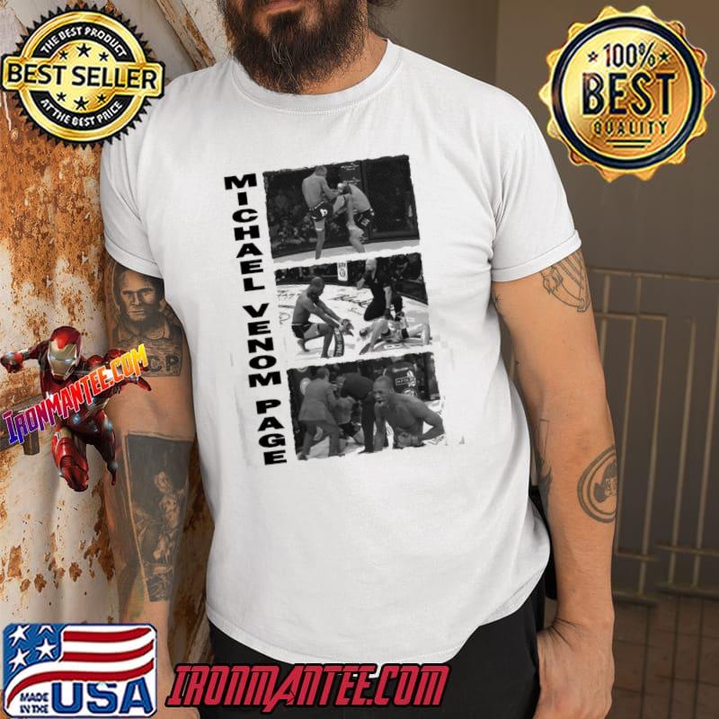 Michael venom page shirt - Ironmantee 