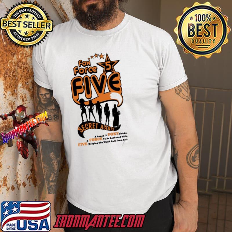 fox force five t shirt