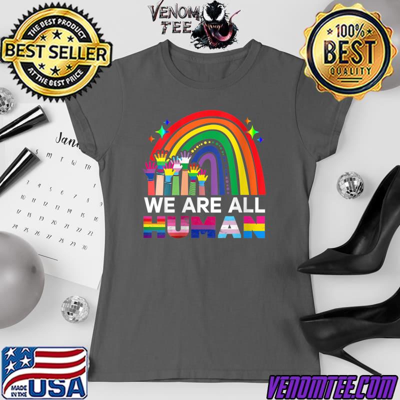 We Are All Human Pride Ally LGBT Flag 