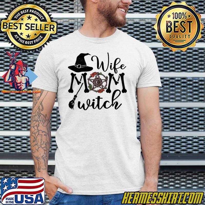 Wife Mom Witch Shirt - Hermesshirt 