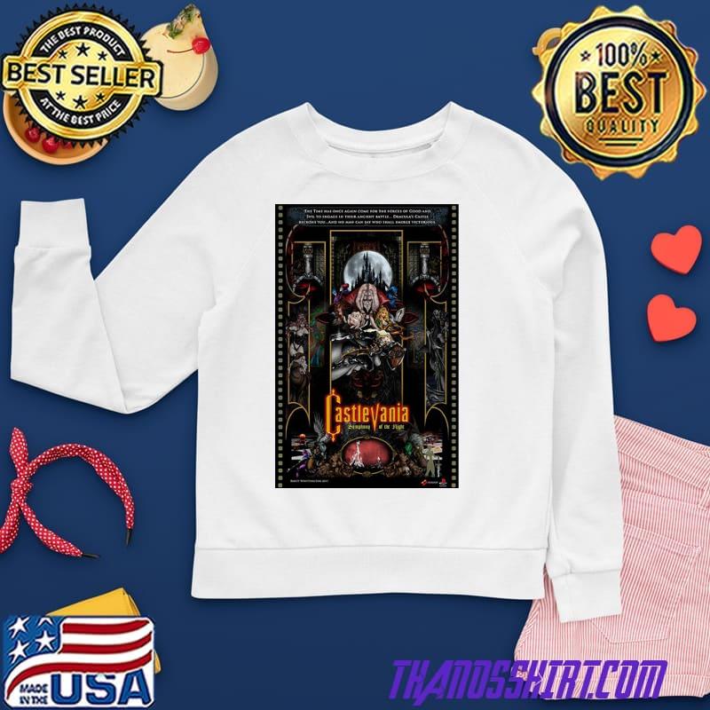Castlevania sotn poster vintage shirt 