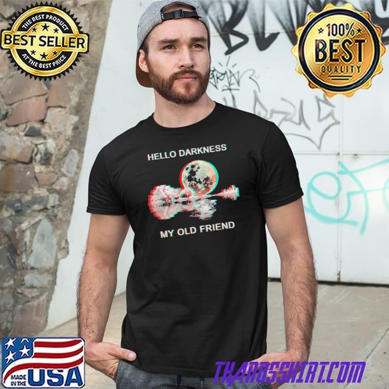 Old Friend Guitar Moon Shirt 