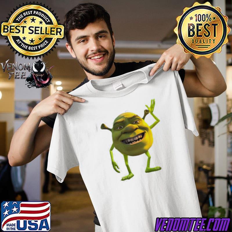 Funny shrek wazowskI monsters inc shirt 