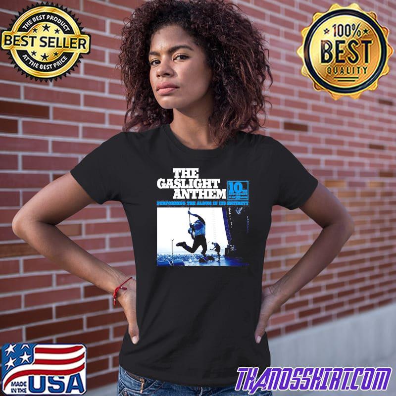 gaslight anthem rock band shirt 