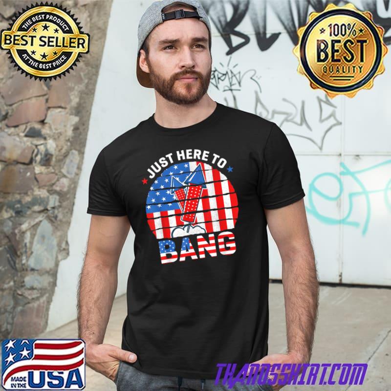 Bang Women Men Patriotic T-Shirt 