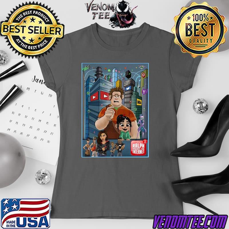 Ralph breaks the internet shirt 