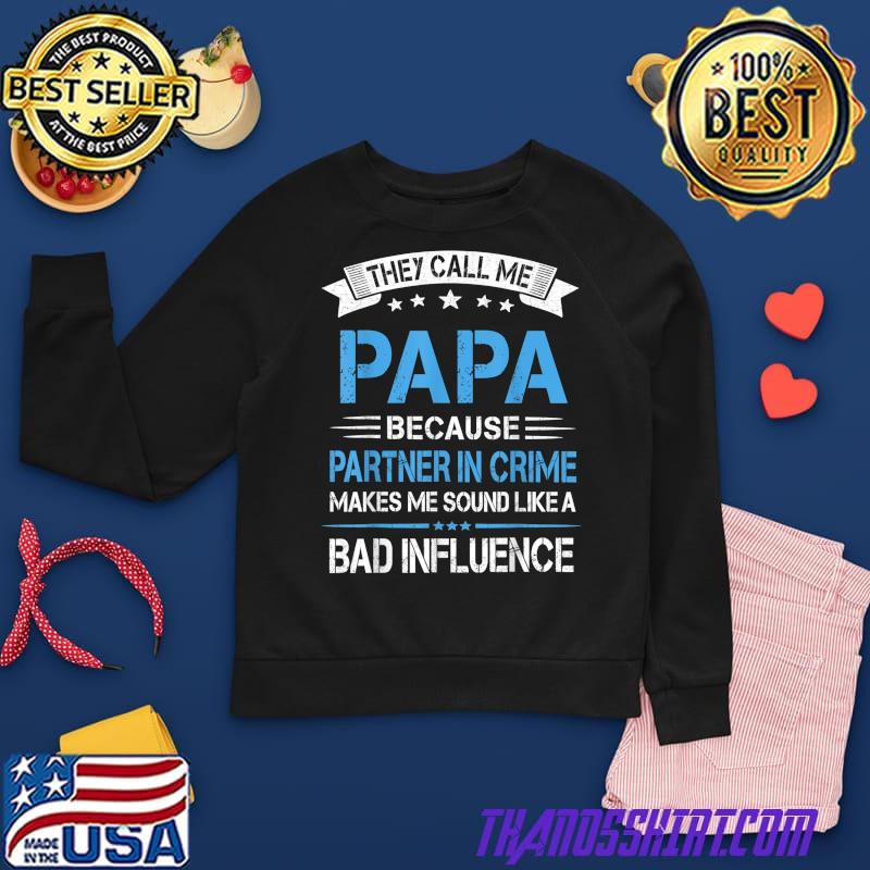 Partner In Crime bad influence T-shirt 