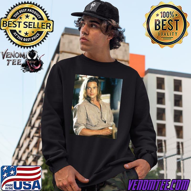 80's vintage brad pitt shirt - Venomtee 