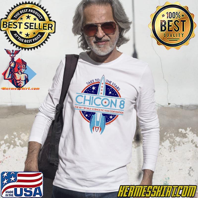 Chicon 8 logo take to the stars the 80th world sience fiction