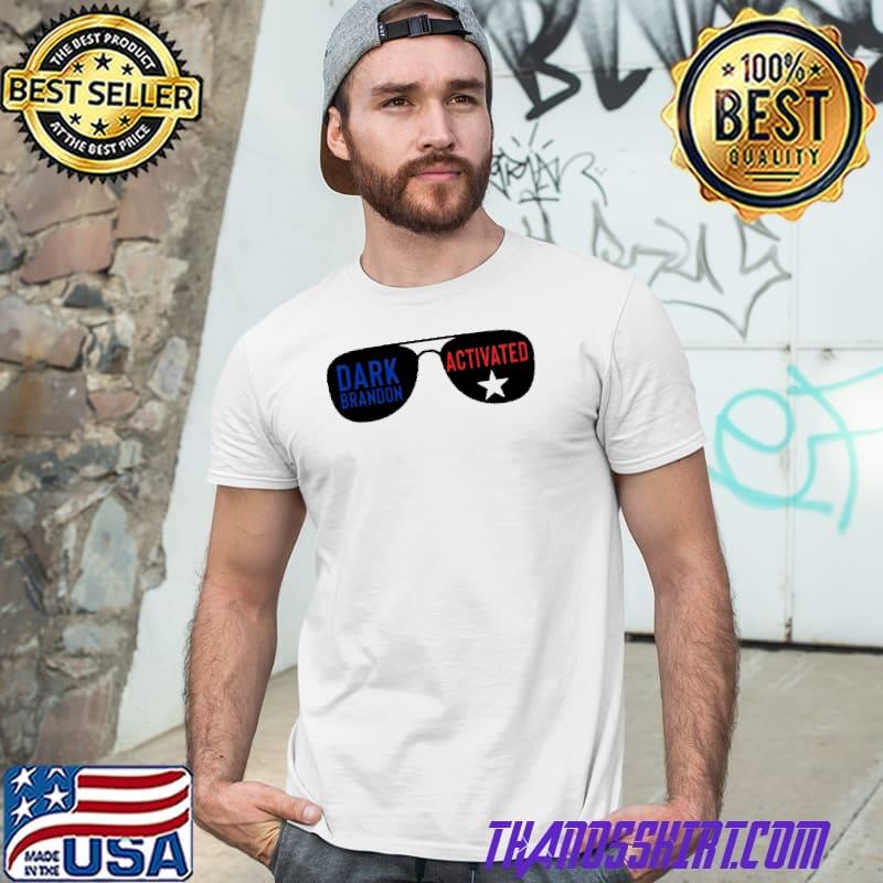 Dark brandon activated sunglasses classic shirt