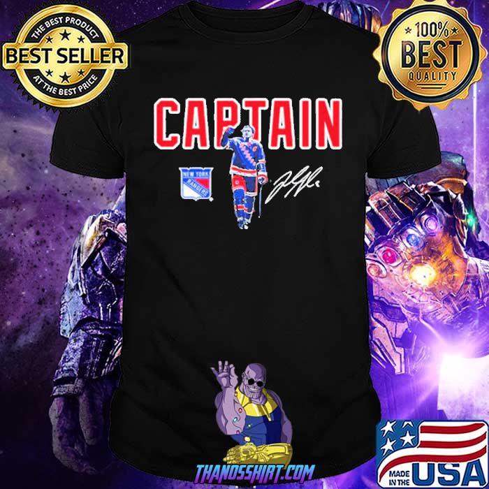 New York rangers breakingt exclusive rangers trouba captain signature shirt