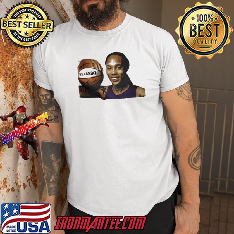 We are bg brittney griner 42 basketball sport shirt