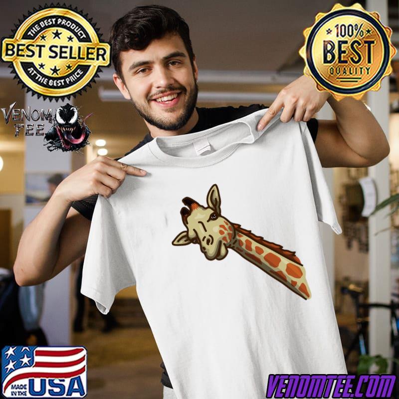 Giraffe Lady Zookeeper Zoogoer Wildlife Animal Safari T-Shirt