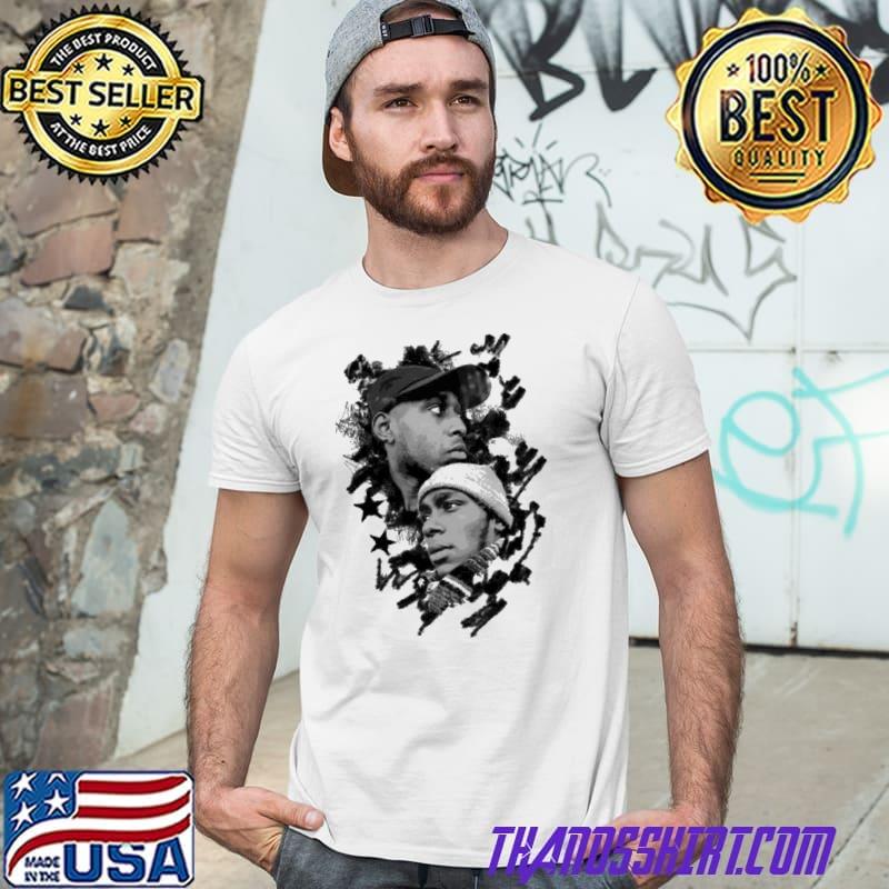 Black star mos def print talib rap hiphop classic shirt