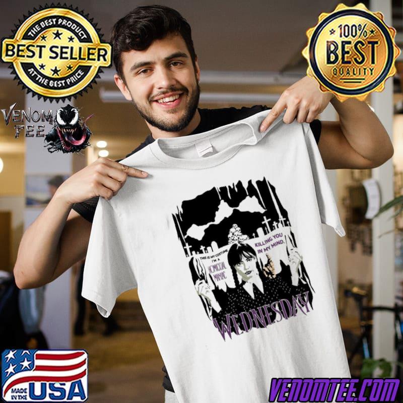 Snap hand wednesday addams netflix jenna ortega shirt