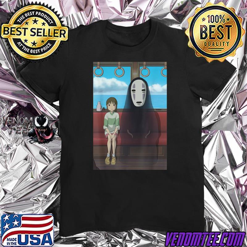 Spirited Away's Anime Chihiros No Faces.s HakusT-Shirt