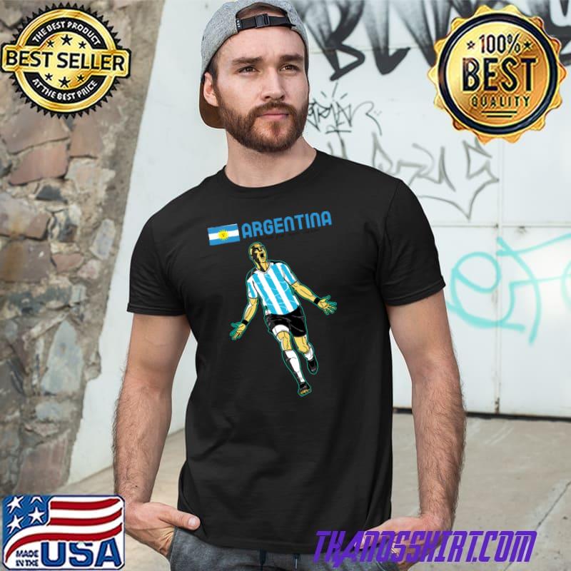Argentina in world cup qatar 22 let's make history T-Shirt