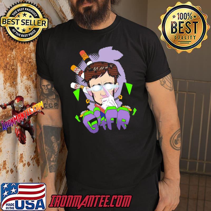 Gendo get in the f'n robot neon genesis evangelion classic shirt