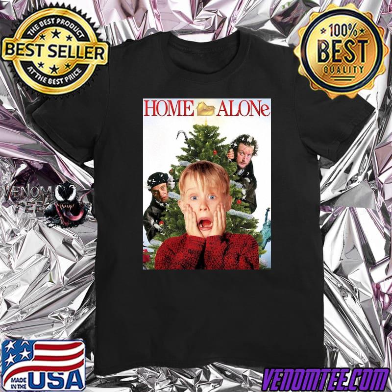 Home Alone Kevin Harry Marv Christmas Tree Shirt
