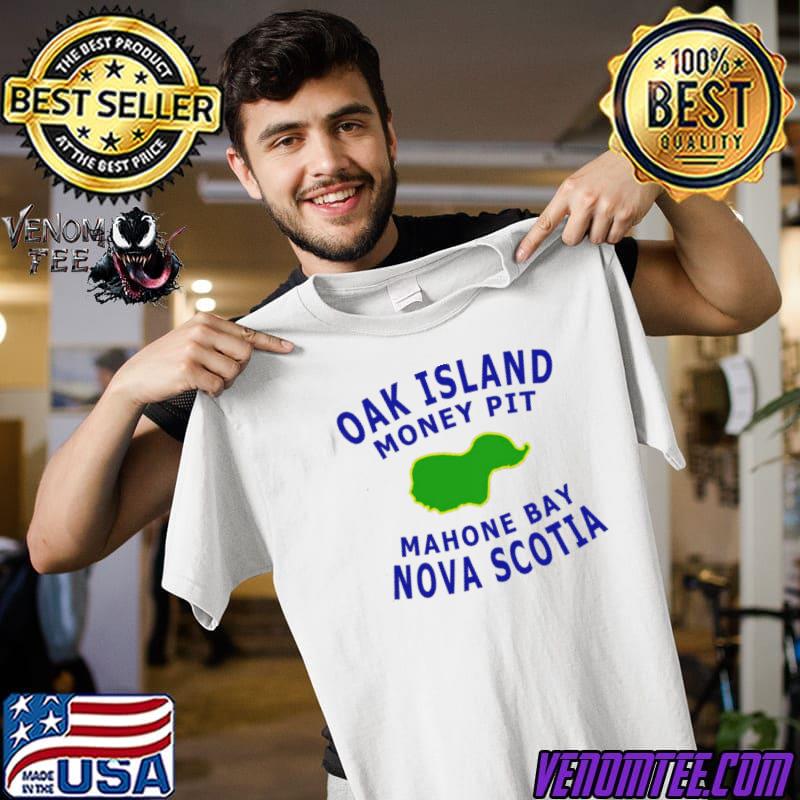 Mahone bay nova scotia oak island money pit expedition shirt