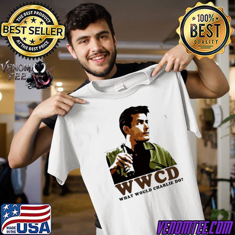 Wwcd charlie two and a half men classic shirt