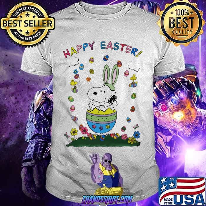 Happy Easter snoopy woodstocks shirt