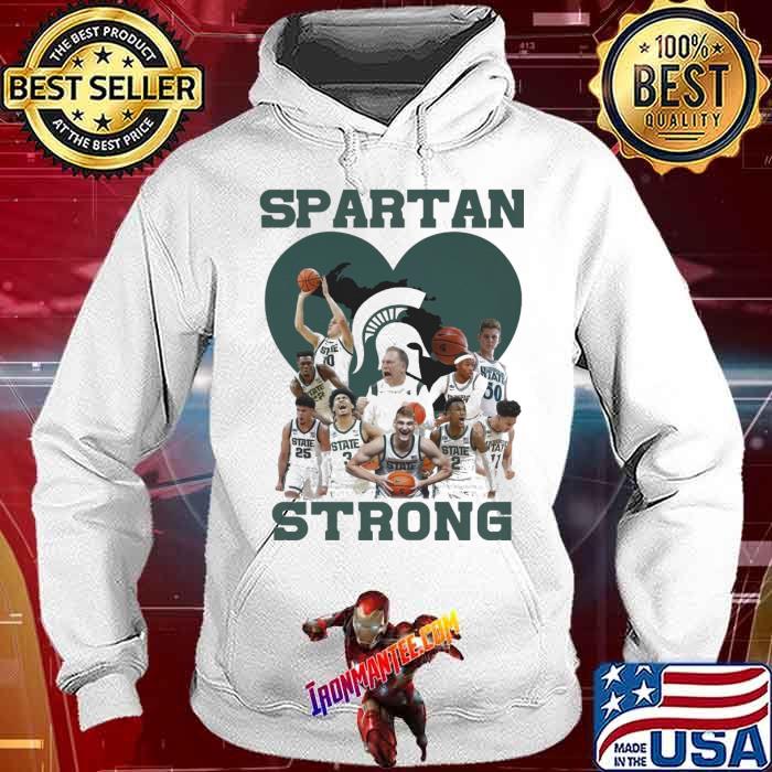 Spartan strong heart player shirt