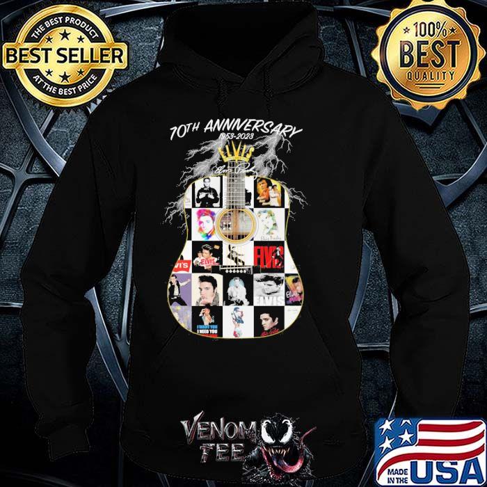 70th anniversary 1953-2023 Elvis signature shirt